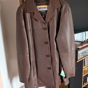 Pelle Studio Men's Brown Leather Jacket
